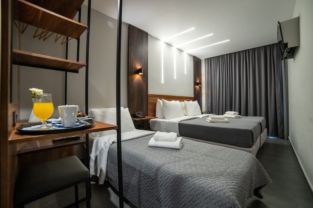 آرجو هوتل - Piraeus - غرفة نوم