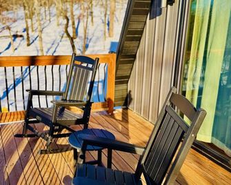 The Scout a cozy mountain cabin with million dollar view - Ironton - Balcón