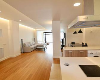 Nice apartment for 7 people with private pool, WIFI, A/C, TV and terrace - Cuart de les Valls - Cocina