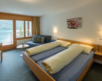 Hotel Seebüel - דאבוס - חדר שינה