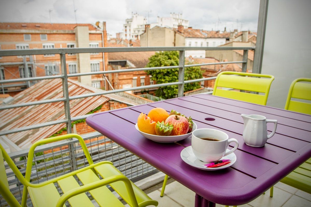 Appart Hotel Clement Ader - Toulouse - Balkon