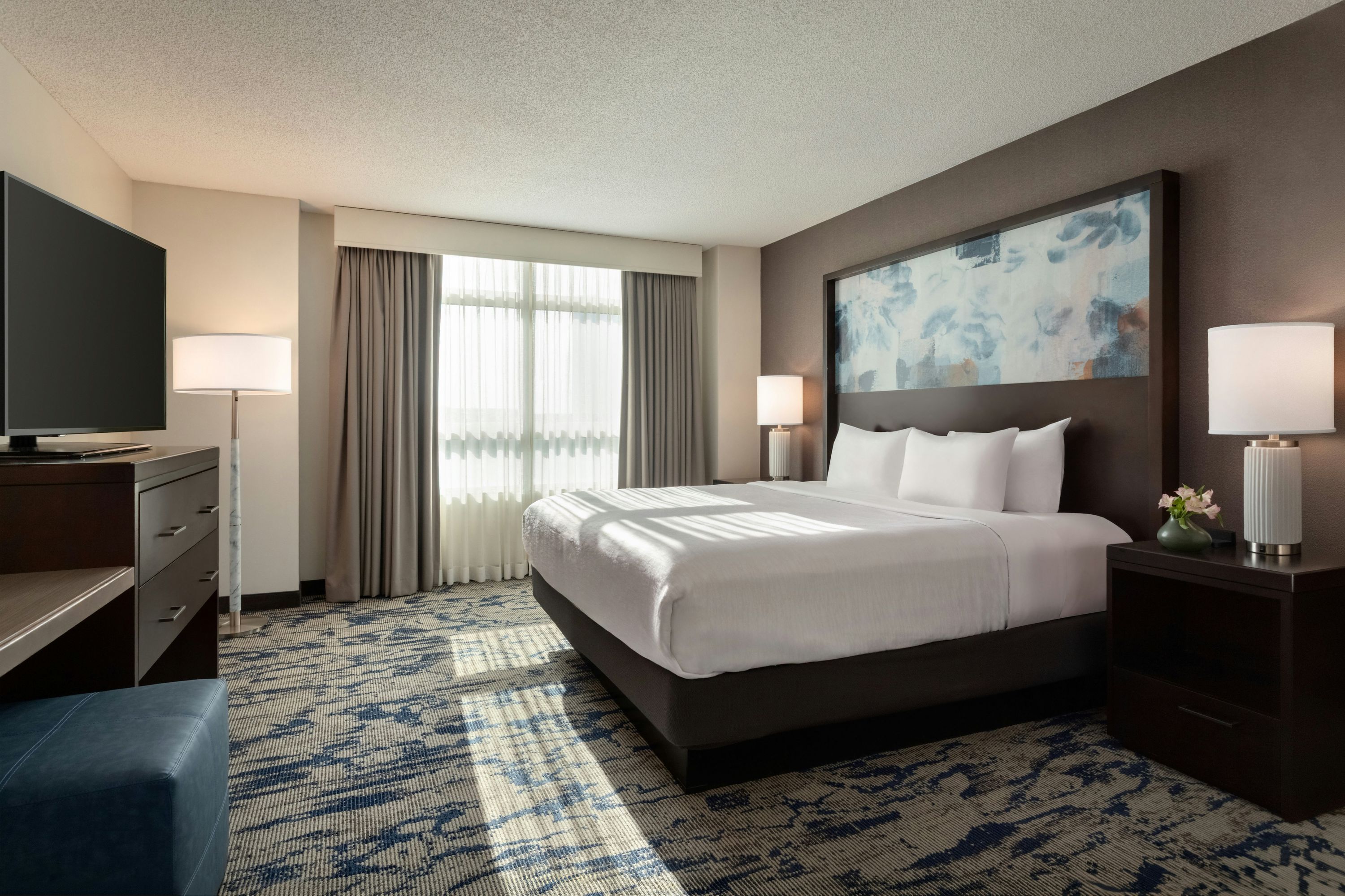 Embassy Suites by Hilton Atlanta at Centennial Olympic Park - אטלנטה - חדר שינה
