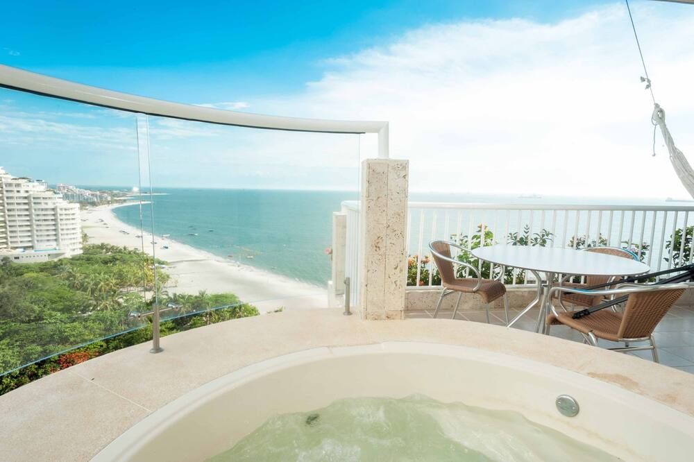 هوتل إيروتاما ديل مار - بلدية سانتا مارتا - شرفة