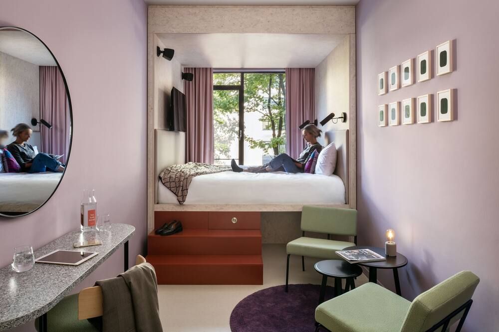 hotel emma next - רוטרדם - חדר שינה
