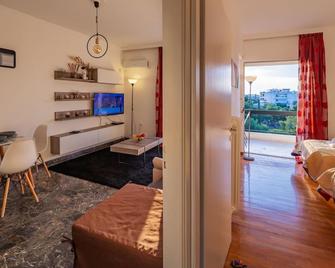 Archer - Sea view apartment - Athens - Living room