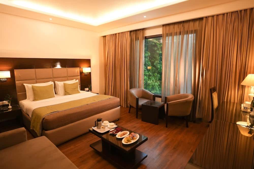 هوتل أفريكا أفينيو جي كيه 1 - نيو دلهي - غرفة نوم