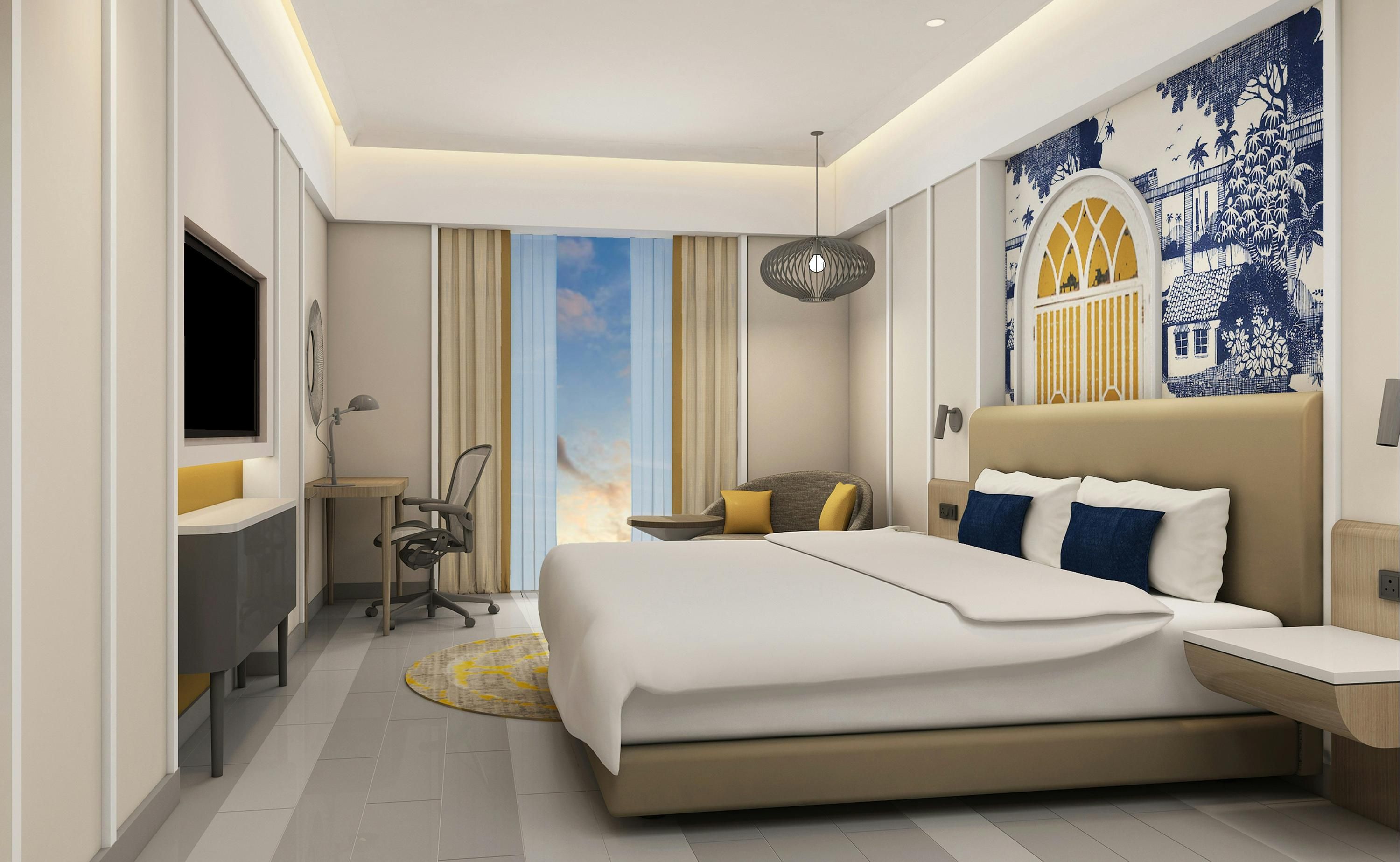 Hilton Garden Inn Goa Calangute - Candolim - Ložnice