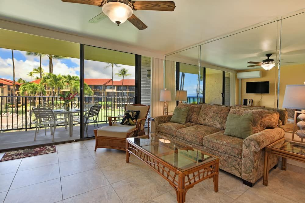 Papakea B405 - Kahana - Huiskamer