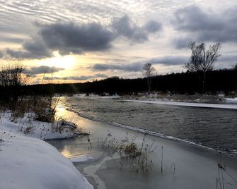 Pet-Friendly Yurt Escape in the Ontario Countryside - Perfect for Romantic Getaways in Tehkummah - Tehkummah - 室外景
