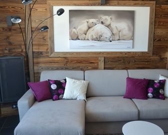 Resort center, T4 58m2 - Avoriaz - Sala de estar