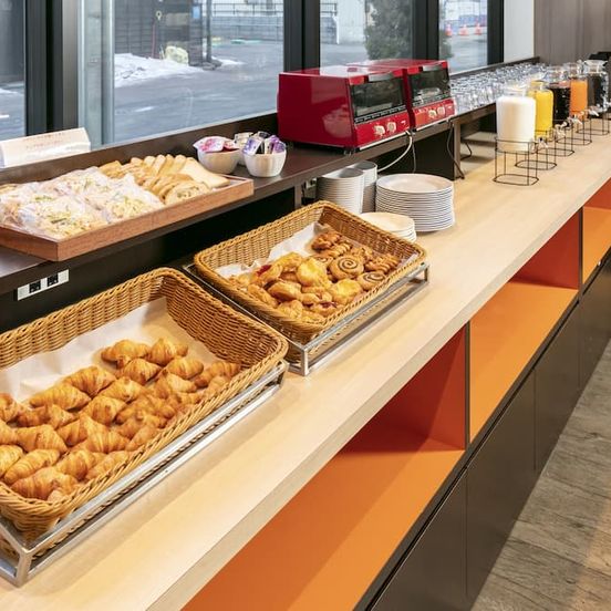 Buffet view of Smile Hotel Premium Sapporo Susukino