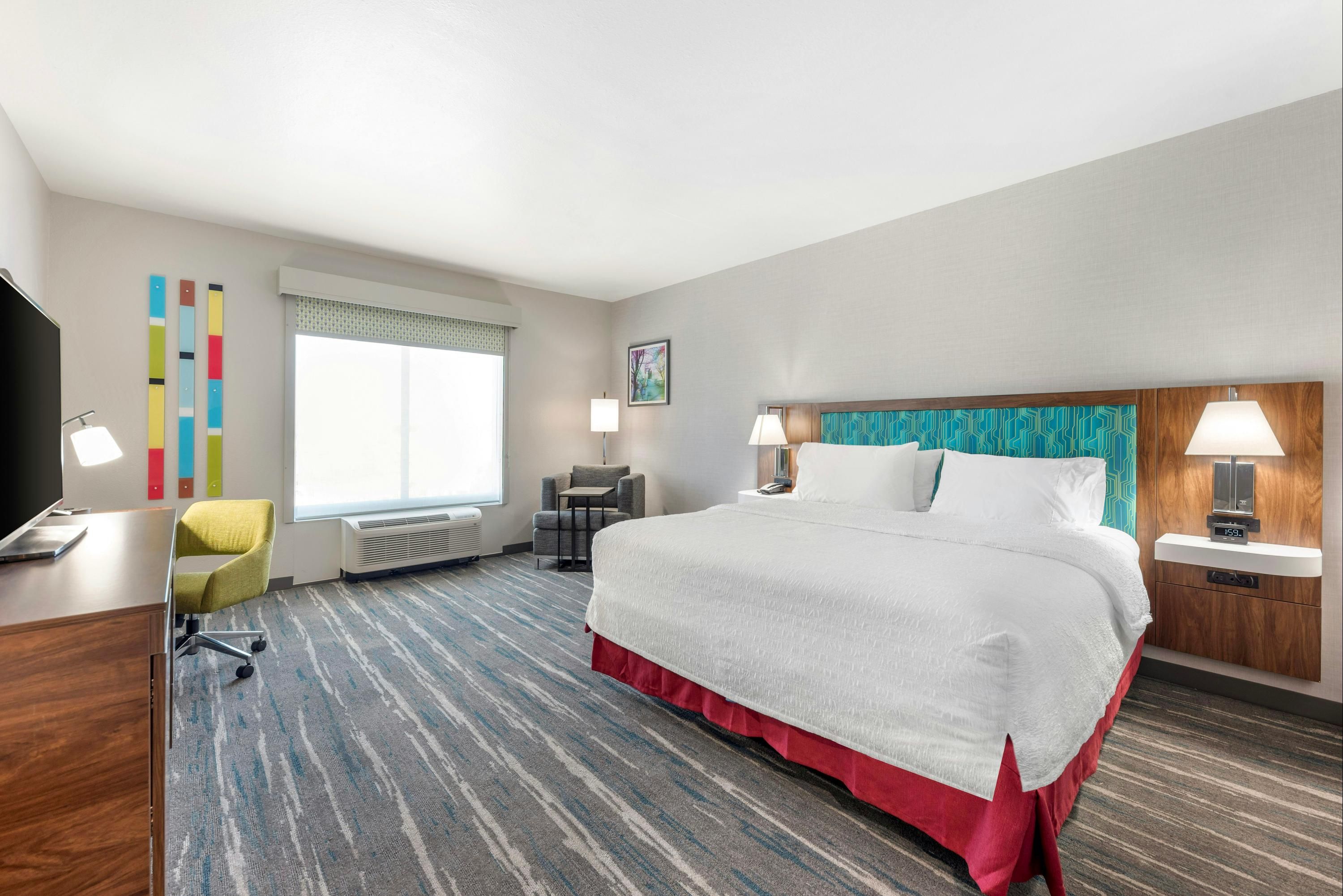 Hampton Inn by Hilton Harker Heights Killeen - הארקר הייטס - חדר שינה
