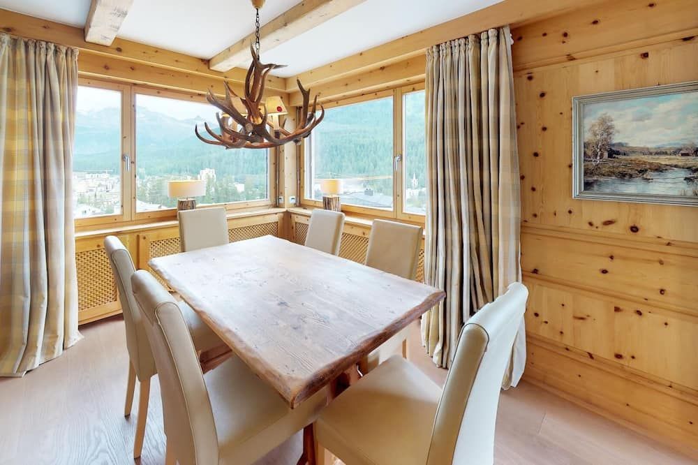Surlej 34 - Sankt Moritz - Essbereich