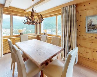 Surlej 34 - Sankt Moritz - Essbereich