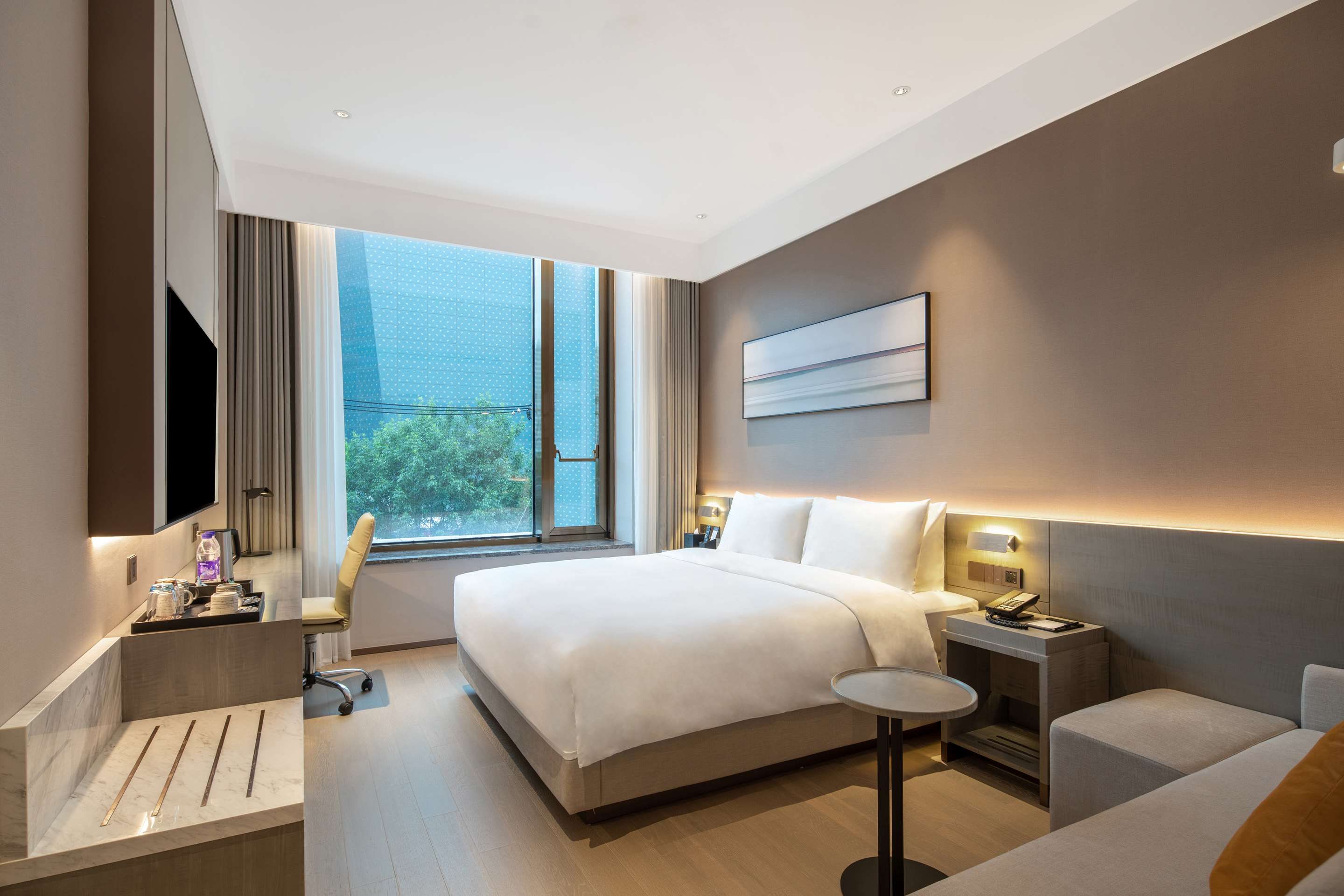 Hyatt Place Linyi People Square - ליני - חדר שינה