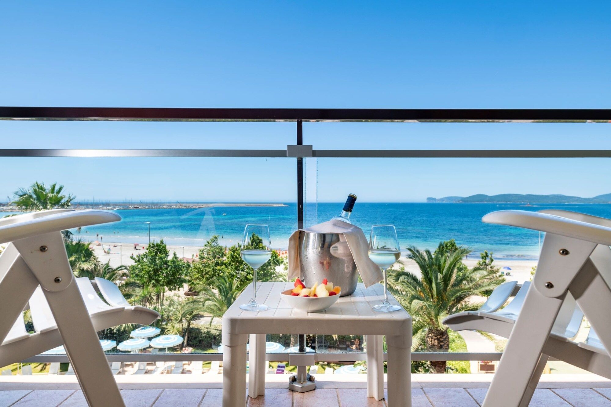 Hotel Florida - אלגרו - מרפסת