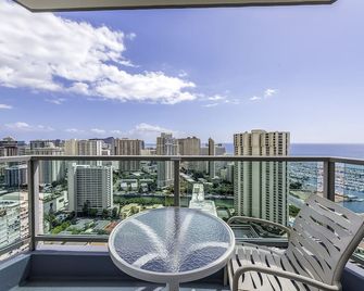 34th Floor Ala Moana Large Regal Suite - 2br/3ba, Book Now At Special Rate! - 檀香山 - 陽台