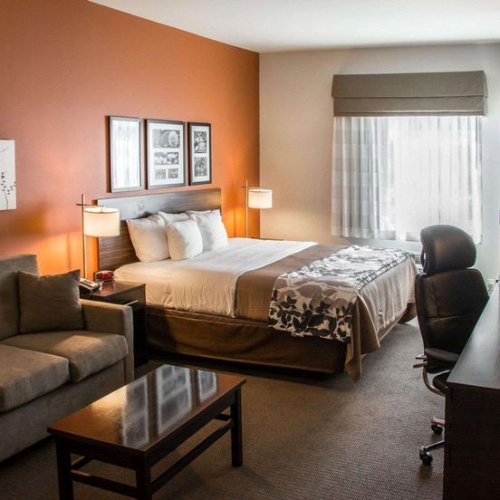 Bedroom view of Sleep Inn & Suites Medical Center