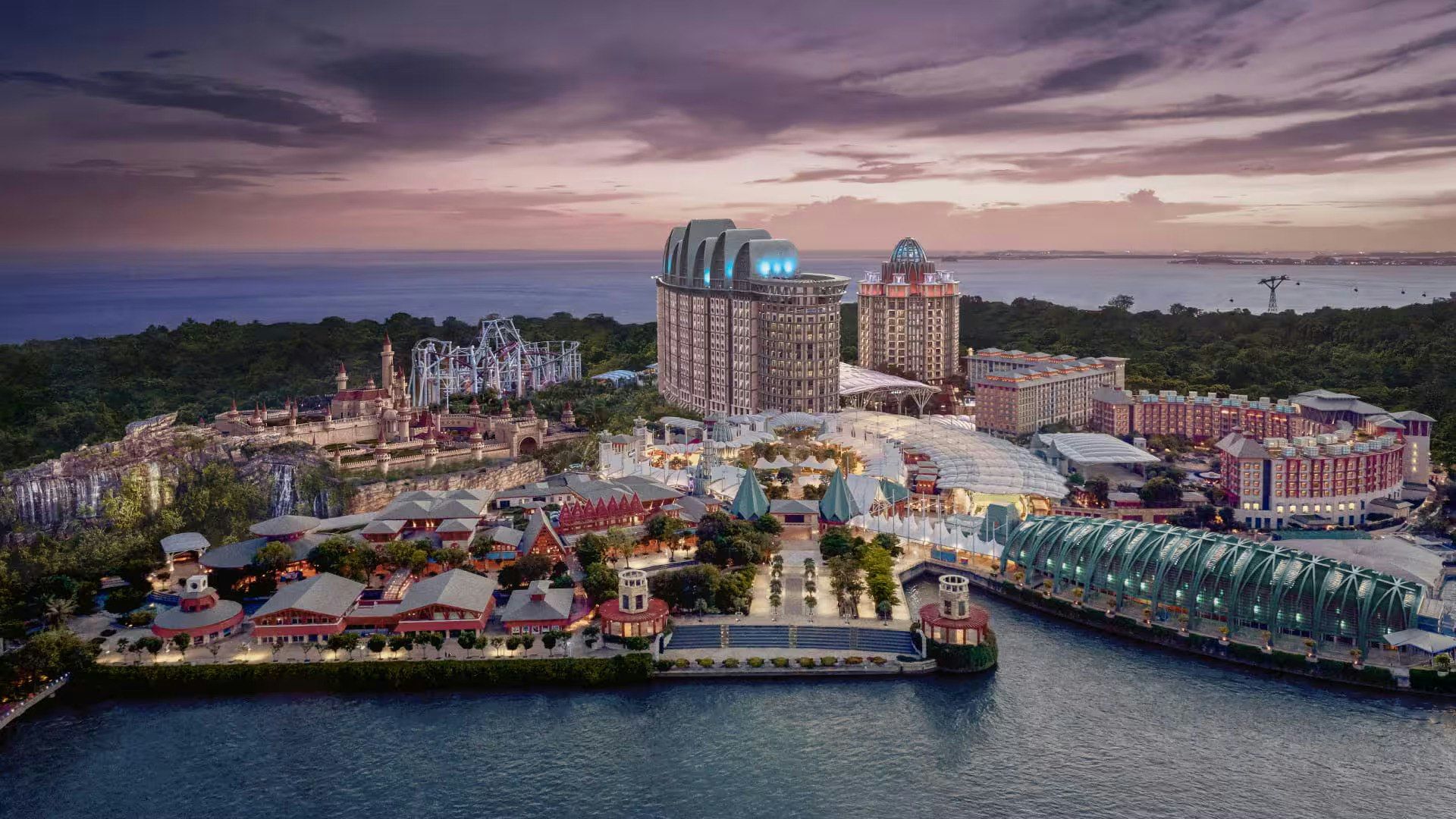 Resorts World Sentosa - Crockfords Tower - Singapur - Edificio
