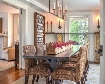 Pickering House - Wolfeboro - Comedor