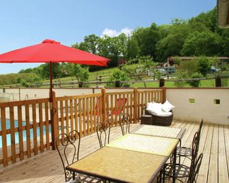 Nature Escape in Loubressac With Pool - Loubressac - Балкон
