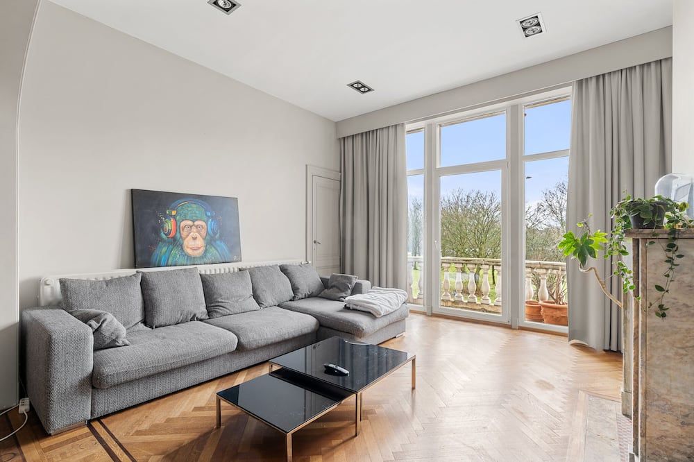 Luxurious modern apartment in Antwerp, Belgium - Antwerp - Living room