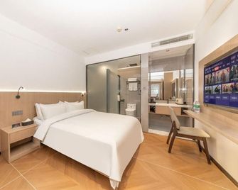 Yihaige Culture Hotel (Xiamen Zhongshan Pedestrian Street) - Xiamen - Bedroom