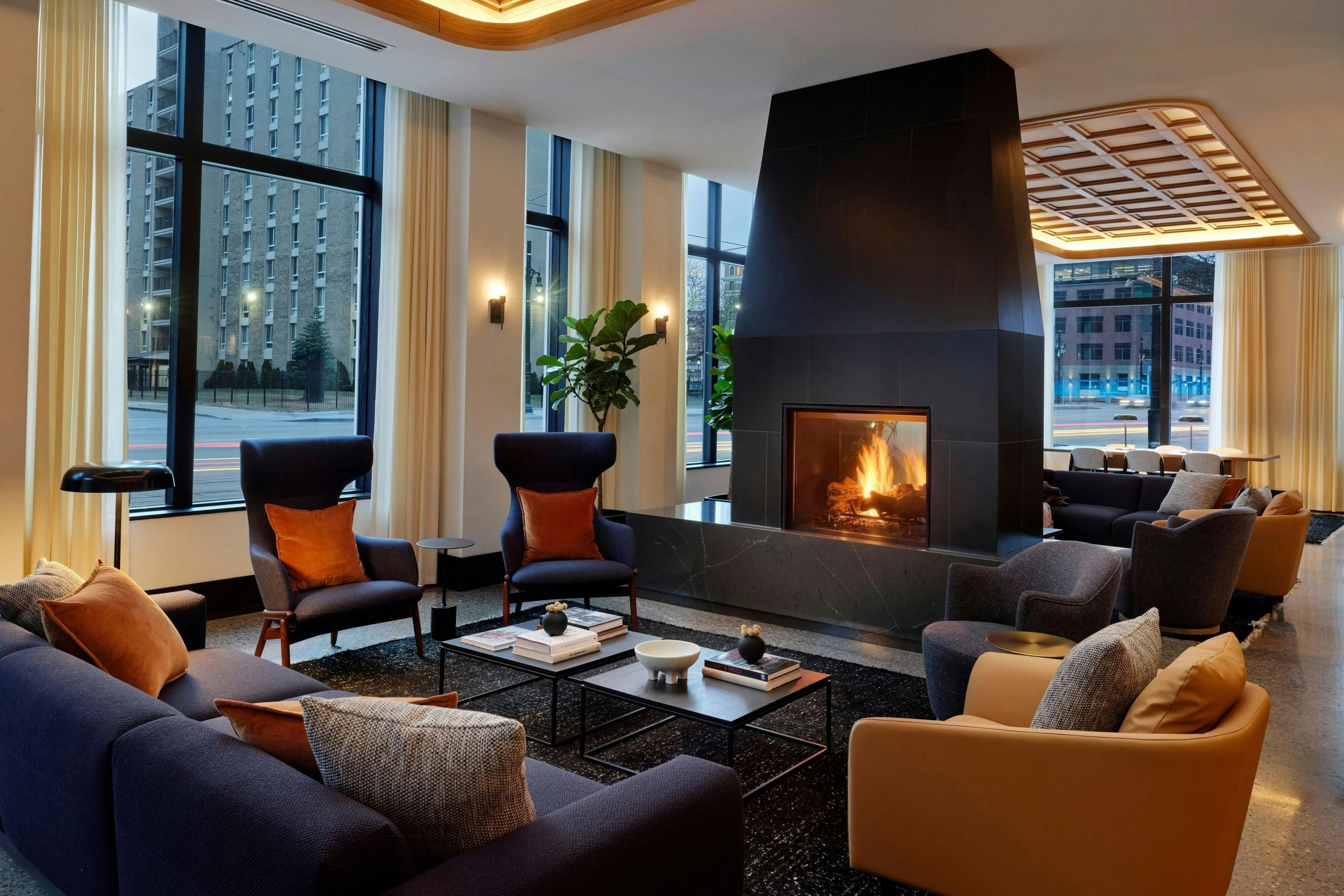 AC Hotels by Marriott Detroit at the Bonstelle - דטרויט - טרקלין