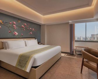 Mehood Lestie Hotel (Shanghai Xujiahui Wukang Road) - Shanghai - Bedroom