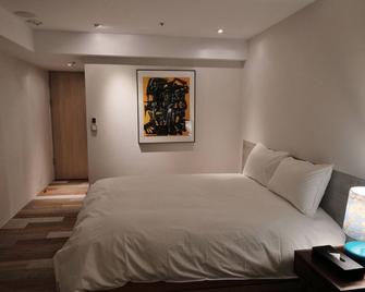 Happyinn Double Near Taichungstn - Taichung City - Bedroom