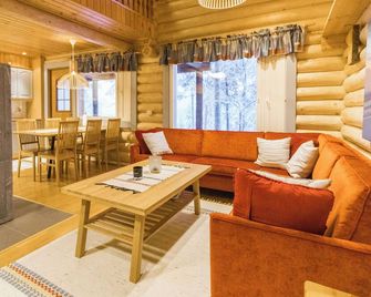 Holiday Home Salvostie 13- hetta by Interhome - Enontekio - Вітальня