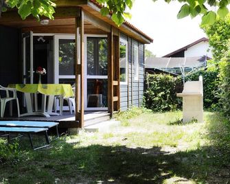 chalet 3 wood mimizan beach - Mimizan - Patio