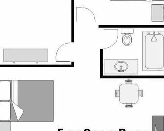 City Center Motel - West Yellowstone - Floorplan
