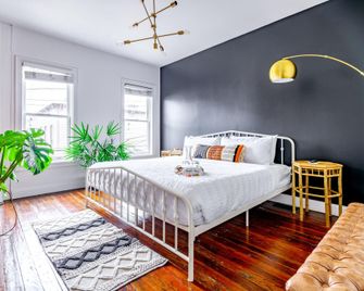 Urban Jungle Prime Location Parking Free Pet - Columbus - Sypialnia