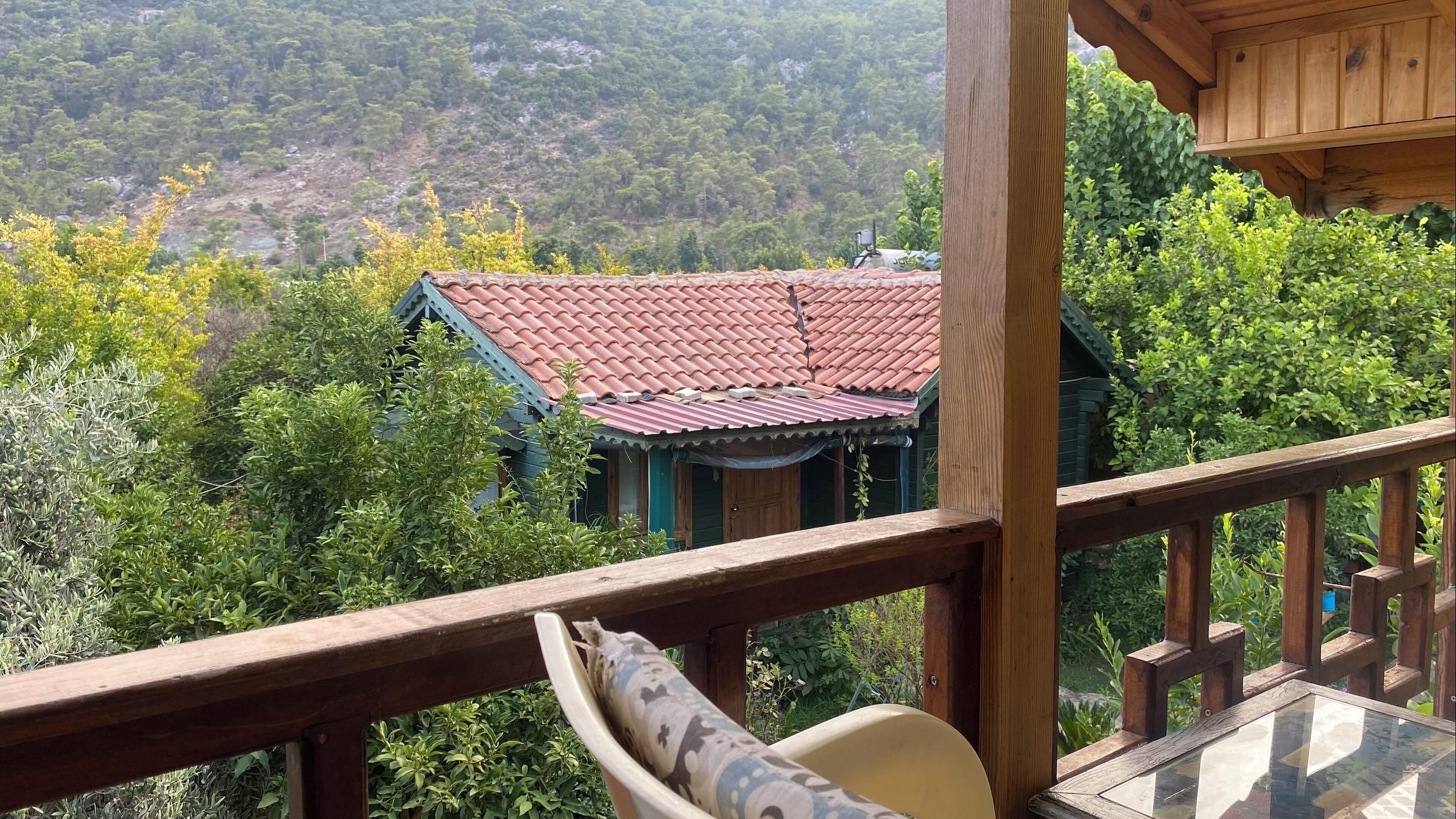 Turkuaz Bungalows - Cirali - Balkón