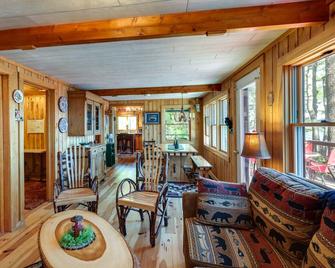 Waterfront Maine Vacation Rental with Private Dock - Orono - Living room