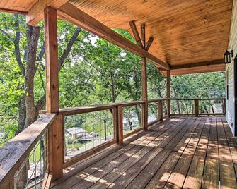 Private Fishing Dock Grand Lake Home - Eucha - Balcón