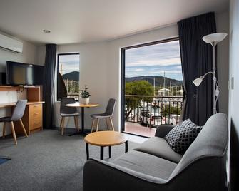 Harbourside Lodge - Nelson (Nova Zelândia) - Sala de estar