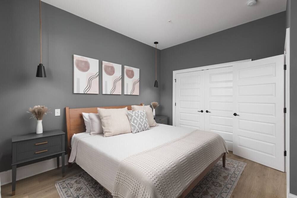 Modern East Nashville Condo 3 Miles to Downtown - Nashville - Bedroom