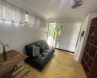 Apartment in Calderitas, Quintana Roo, 2 blocks from the beach and restaurants - Calderitas - Living room
