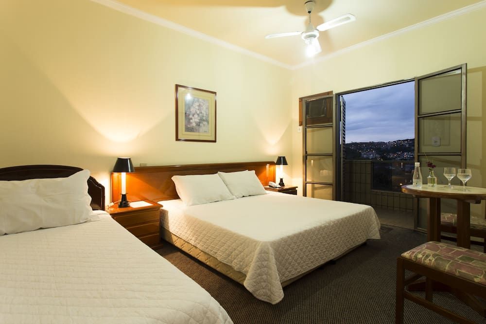 Hotel Lopes Caxambu - Caxambu - Slaapkamer