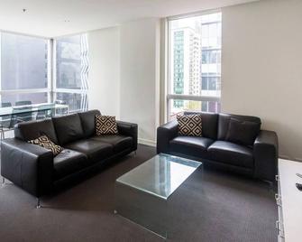 'bells Lane' Experience Central Cbd Living - Melbourne - Sala de estar