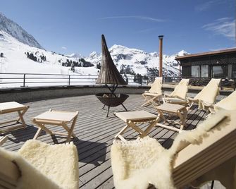 Hotel Jagdschloss Resort - Kühtai - Balkon