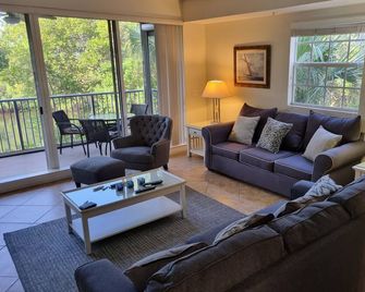 Luxury Corner Waterfront On Tampabay With Canoe Launch Nearby - Ruskin - Wohnzimmer