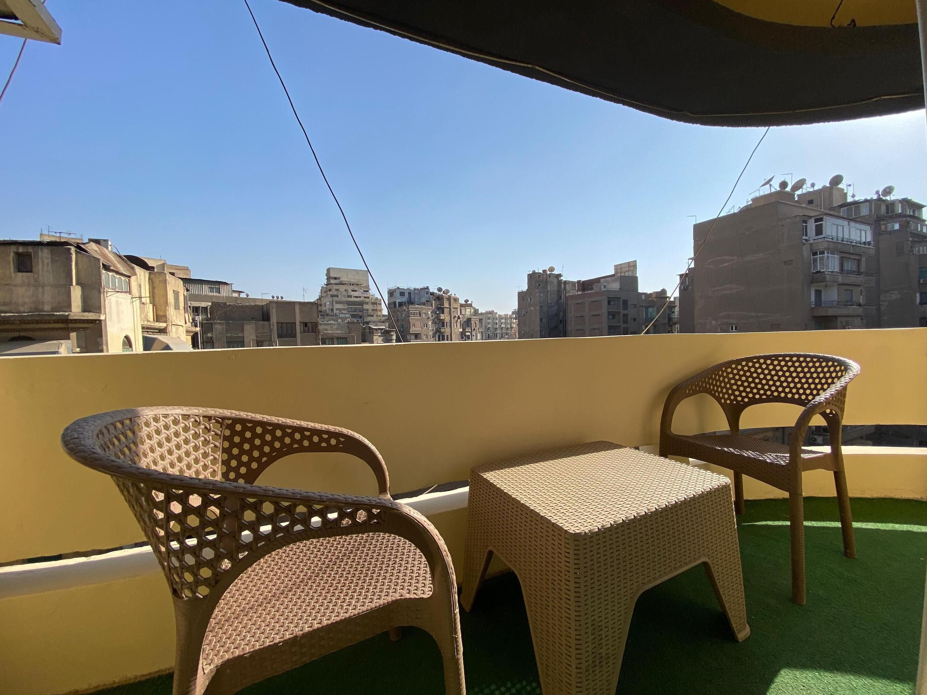 Sunset Hostel - קהיר - מרפסת