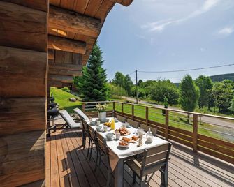 Chalet Serenity, Liézey - Gérardmer 9p - Spa - Liézey - Balcon