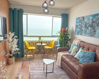 Exclusivo con vista al mar - Blue One - Callao - Sala de estar