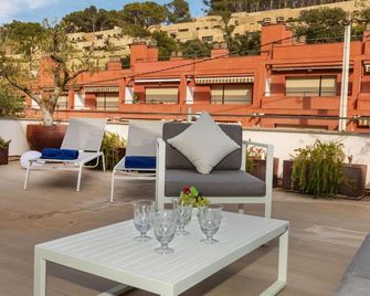 Holiday Home Sa Riera White on the Beach by Interhome - Begur - Patio