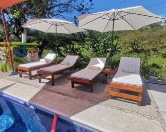 Tuki Tuki Lodge - Samara (Kostarika) - Terasa