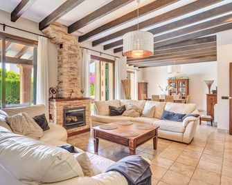 Puig de Ros Villa sea view with private pool and garden - Llucmajor - Salon